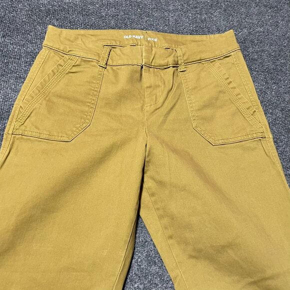 Old Navy Pixie Pants Women's Size 2 Tan - Picture 2 of 15